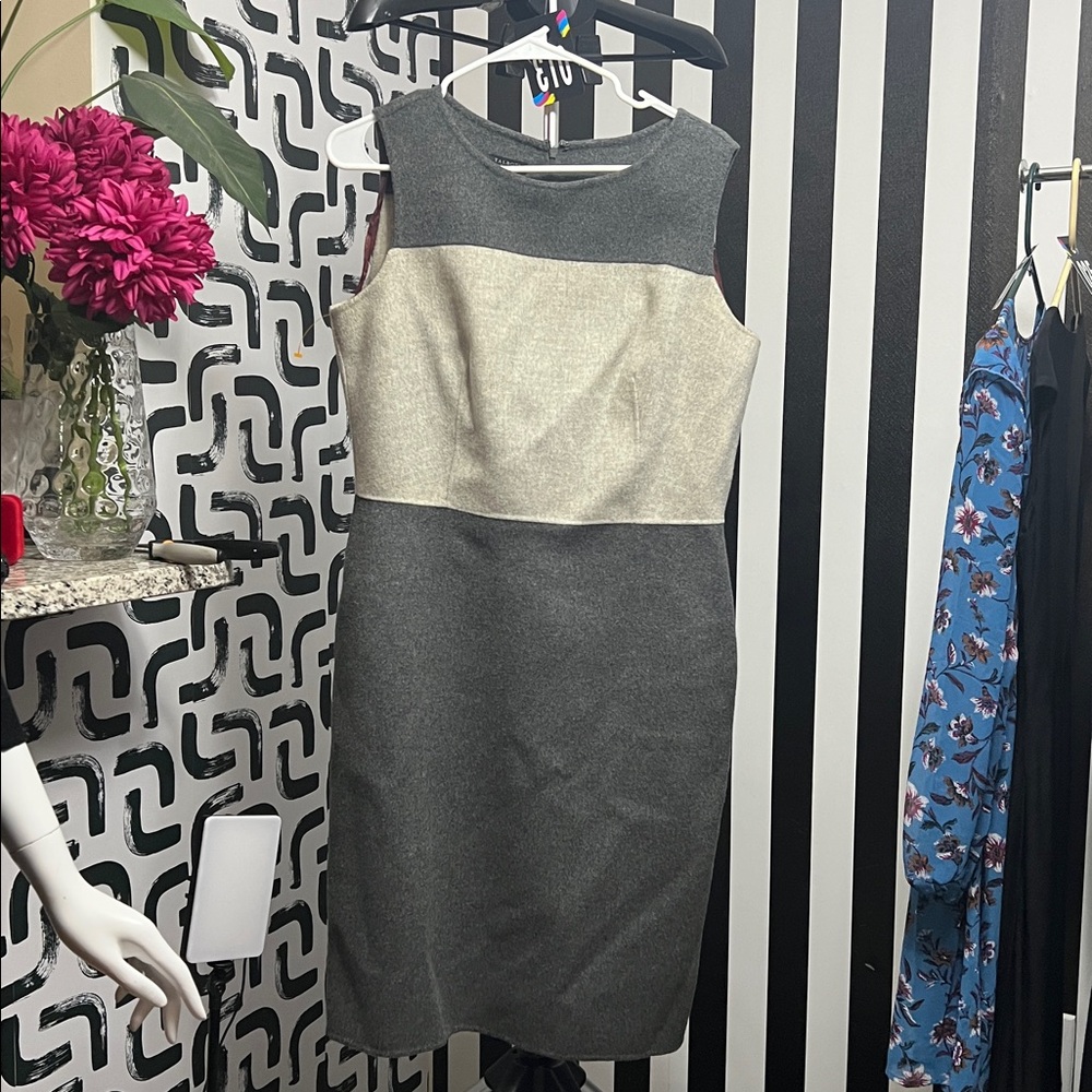 #13 Talbots 100% Wool midi dress